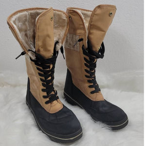Madden Girl Crystal Faux Fur Winter Boots 8.5